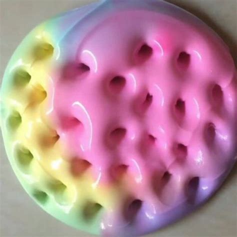 Buy Color Cotton Slimy Mud Fairy Tale Puff Slime Poke
