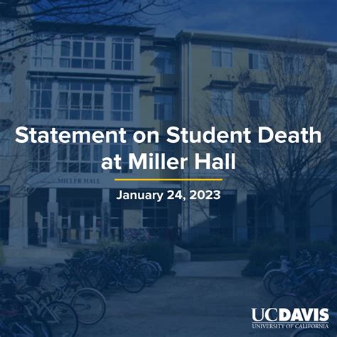 Uc Davis Miller Hall Death