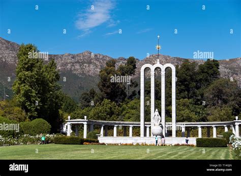 The Huguenot Monument C 1945 In Franschhoek South Africa Is
