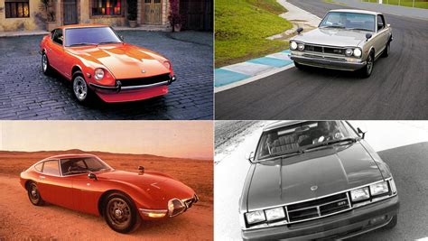 The 10 Most Important Classic Japanese Cars