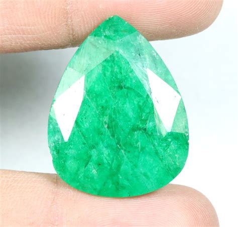 Emerald Beryl Gemstone Cut Ring Size Emerald Loose Gemstone Etsy