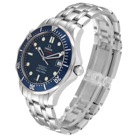 Omega Seamaster Bond 300m Co Axial 41mm Blue Dial Watch 22208000