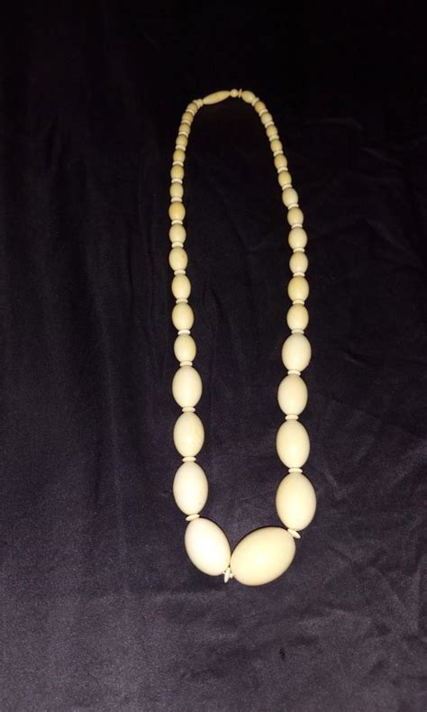 Vintage Ivory Necklace Womens Fashion Jewelry And Organizers