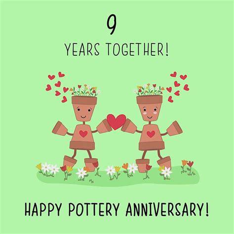 While the modern list gives leather goods as the theme. Happy 9th Anniversary! | 9th wedding anniversary, 9 year ...