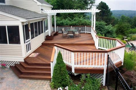 Wood decks last 10 to 30 years with annual maintenance and repairs before disintegrating and potentially becoming dangerous or collapsing. 7 Great Outdoor Deck Ideas to Make the Best of the ...