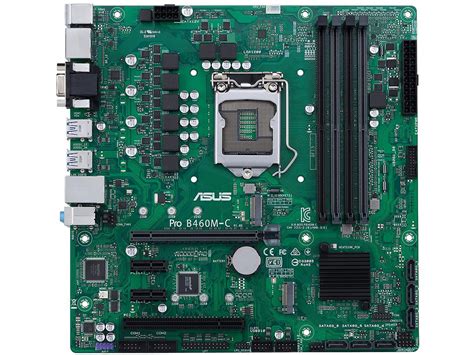 Asus Pro B460m Ccsm Lga 1200 Micro Atx Intel Motherboard Neweggca