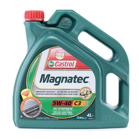 Castrol Magnatec C3 14f9cf Engine Oil 5w 40 Capacity 4l Synthetic