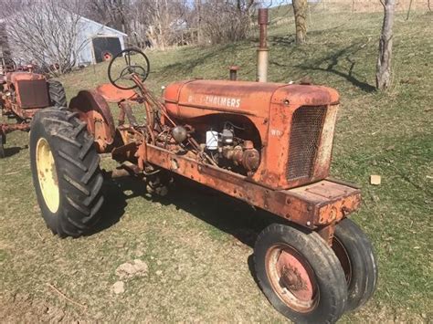 1950 Allis Chalmers Wd 2wd Tractor Bigiron Auctions