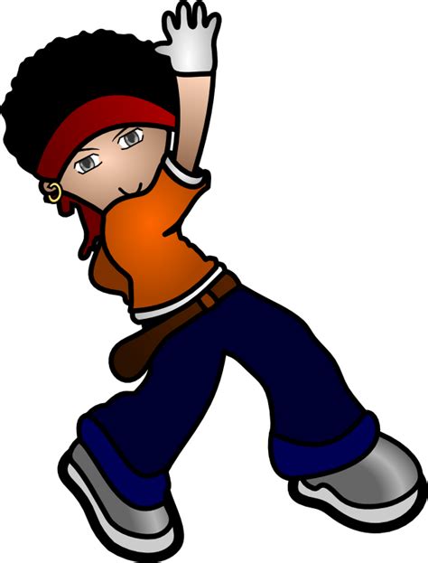 Cartoon Hip Hop Dance Clip Art Library