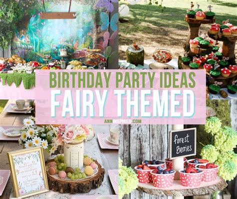 Fairy Garden Themed Birthday Party Ann Inspired