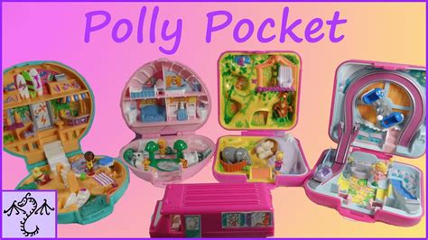 Polly Pocket Toys Review 1989 1994 By Bluebird Toys Youtube