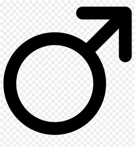 Noun Male Gender Symbol Svg Free Transparent Png Clipart