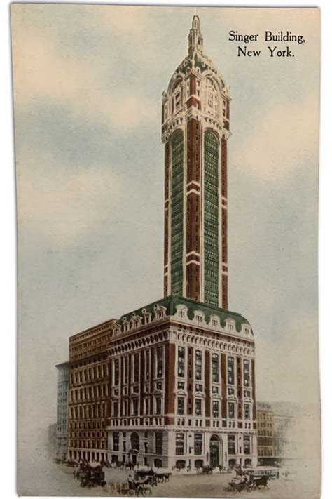 Singer Building Worlds Tallest Towers
