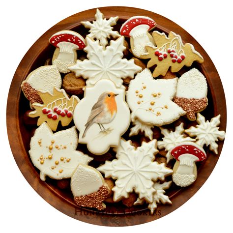 Rustic Robin cookie platter | Winter cookie, Christmas sugar cookies, Sugar cookie
