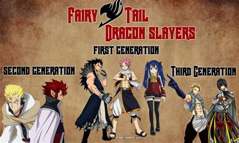 A Fourth Generation Dragon Slayer Fairy Tail Amino