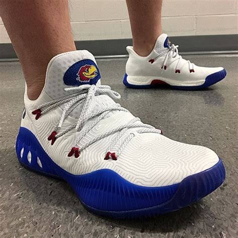 The Adidas Crazy Explosive Low Gets Kansas Jayhawks Pes Weartesters