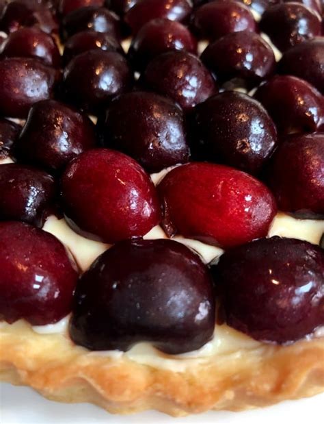 Fresh Cherry Tart Recipe Homemade Cherry Syrup Emilyfabulous