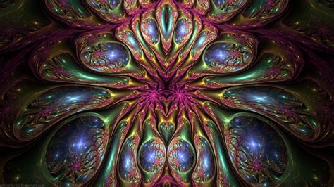 Abstract Fractal Hd Wallpaper By Shroomer83