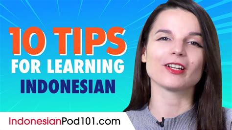 Top 10 Tips For Learning Indonesian Youtube