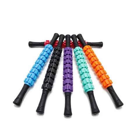 muscle roller stick body massage roller body massager ease muscle soreness reduce stiffness and