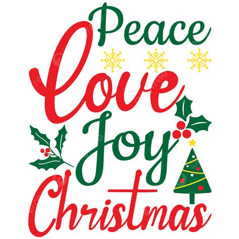 Peace And Joy Clipart Transparent Png Hd Peace Love Joy Christmas