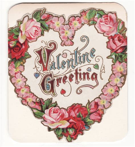 Carol Annes Boutique Free Vintage Clip Art Valentines Greetings