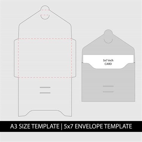 5x7 Envelope Template Word Envelope Template Envelope Template