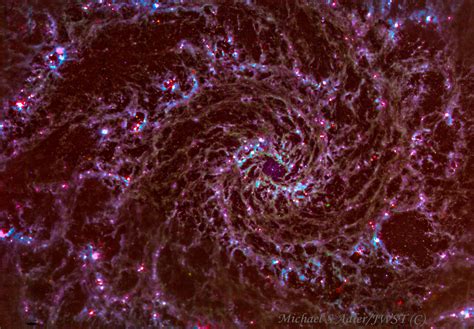 Messier 74 Ngc 628 Jwst Michael Adler Earth And Sky Imaging