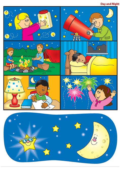 Actividades de educación infantil para realizar online y gratis para 5 años. Arhiva de albumuri - DIA Y NOCHE | Actividades para niños pequeños, Actividades para niños y ...