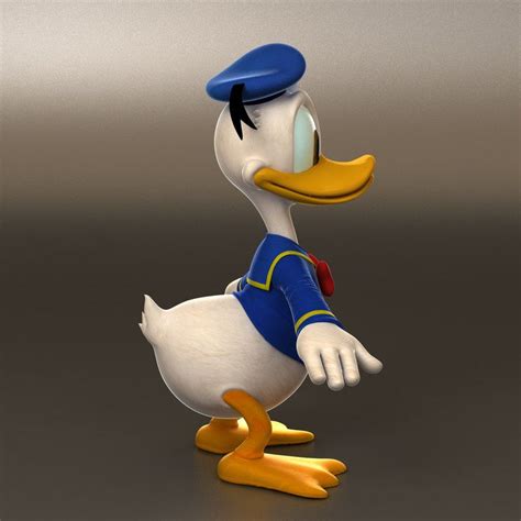 Donald Duck 3d Model Donald Duck Donald Duck