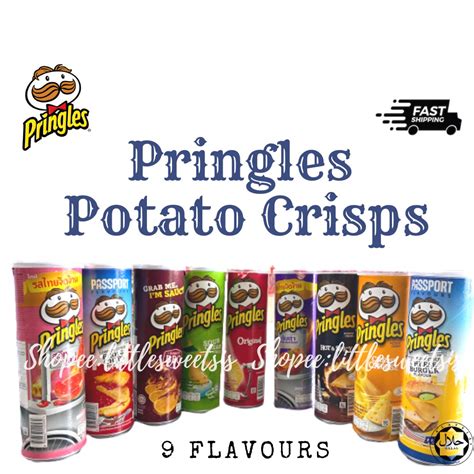 Pringles Potato Crisp 107g Can Shopee Malaysia