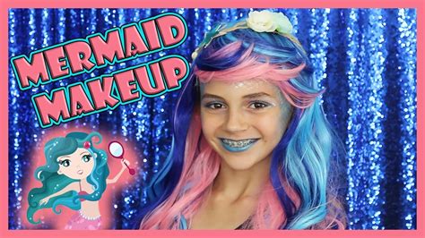 Mermaid Makeup Tutorial For Kids We Are The Davises Youtube