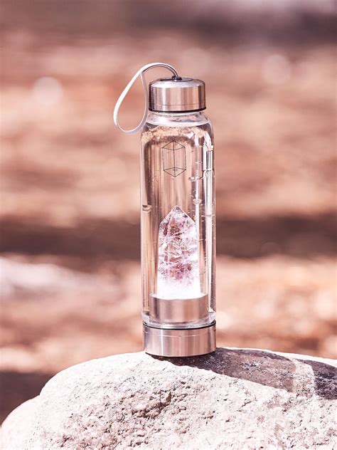 Crystal Elixir Water Bottle Promote Positivity And Purification Into Your Daily Routine With