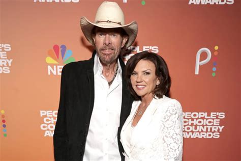 Toby Keith And Wife Tricia Make Rare Red Carpet Appearance At First