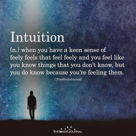 Intuition Intuition Quotes Spiritual Quotes Intuition