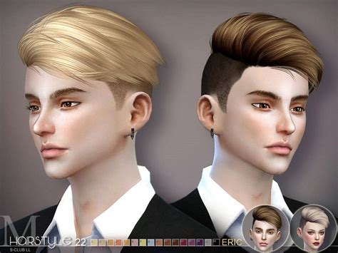 The Short Hair For The Sims 4 Male And Female Found In Tsr Category