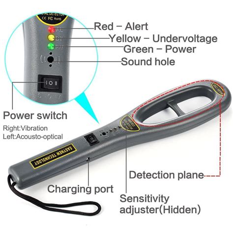 Keep reading to learn what is hand held metal detector. Amazon.com : GoerTek Portable Hand Held Metal Detectors ...