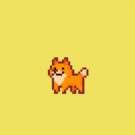 Pixel Art Doge Animation By Camilaxiao On Deviantart