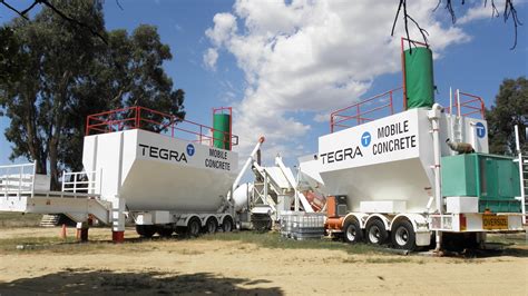Mobile Concrete Batch Plant — Tegra Australia