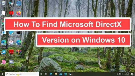 ¿cómo Encontrar La Versión De Microsoft Directx En Windows 10 Mundowin