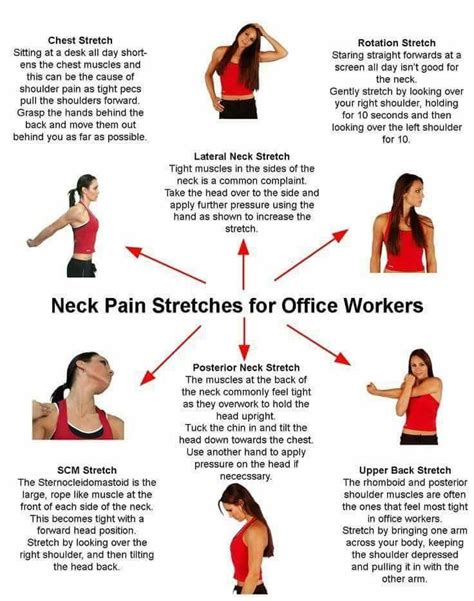 Neck Pain Stretches Neck Exercises Neck Stretches Stretching