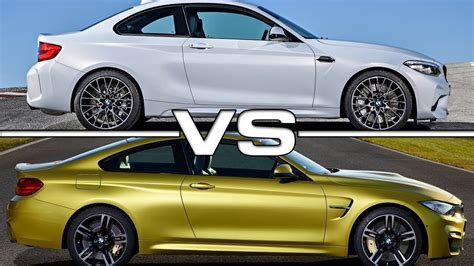 The bmw m series is one of the most impressive and powerful series of vehicles produced by bmw. 2019 BMW M2 Competition vs 2018 BMW M4 Technical Specifications - YouTube