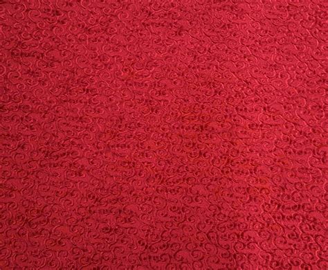 Red velvet wholesale fabric