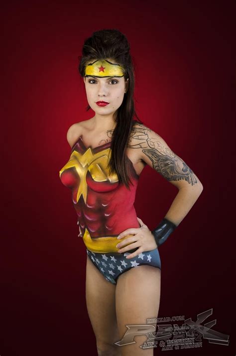 Pin By On Body Art Wonder Woman Superhero Women
