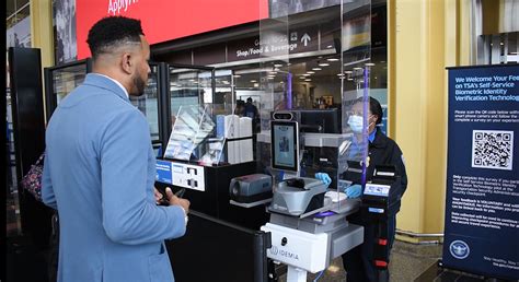 Tsa Tests Idemias Biometric Self Service Checkpoint At Dca Biometric