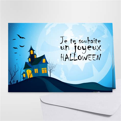 Je Te Souhaite Un Joyeux Halloween Carte Gratuite Carte Halloween