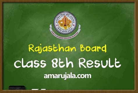 Rbse 8th Result 2023 Rajasthan Board Will Release Class Viii Result