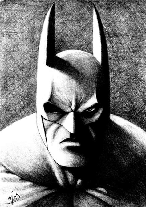 Pencil Batman By Harshcore On Deviantart