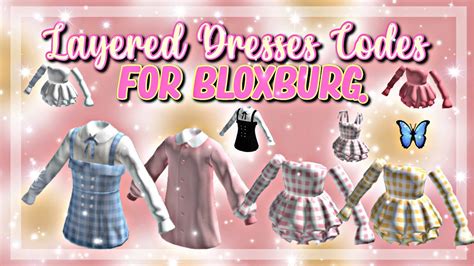 Layered Dresses Codes For Bloxburg3d Clothing Roblox Hxilxy Youtube
