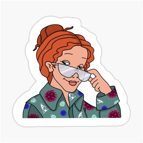 ms frizzle sticker for sale by lmdydok redbubble